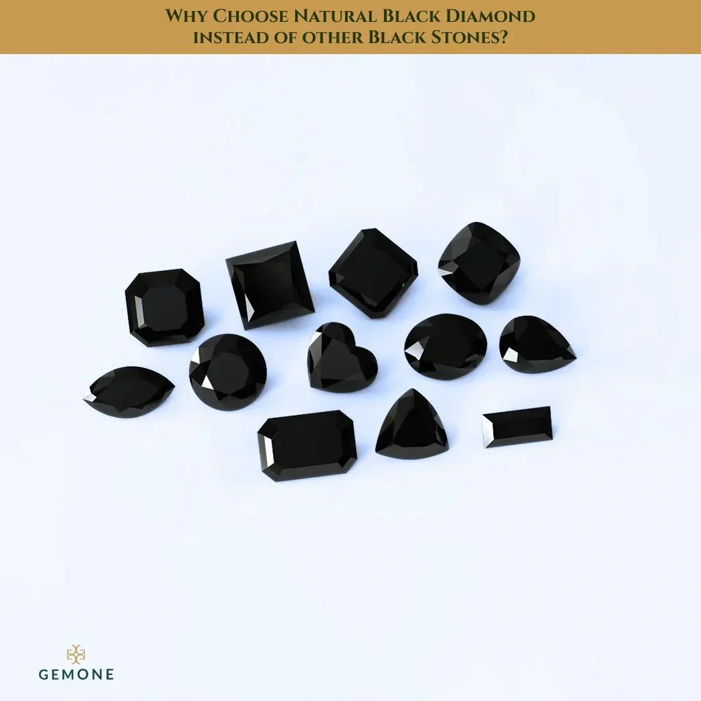 Why Choose Natural Black Diamond instead of other Black Stones?