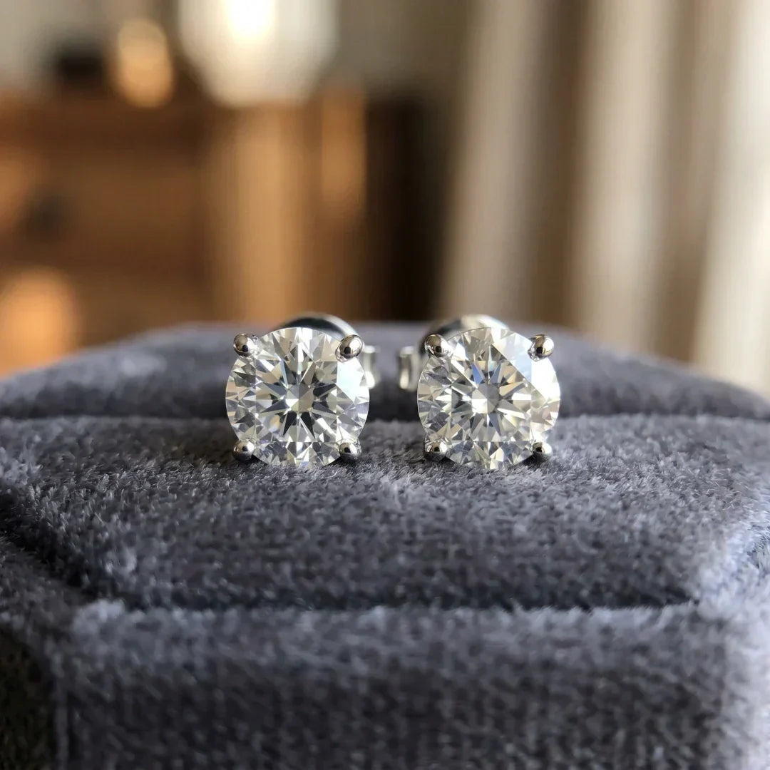 Lab-Grown Diamond Earrings Are the Future of Sustainable Luxury