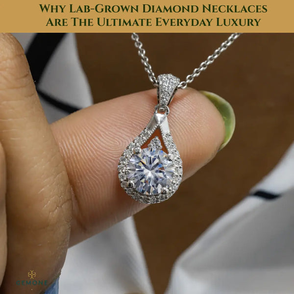 Lab-Grown Diamond Necklaces