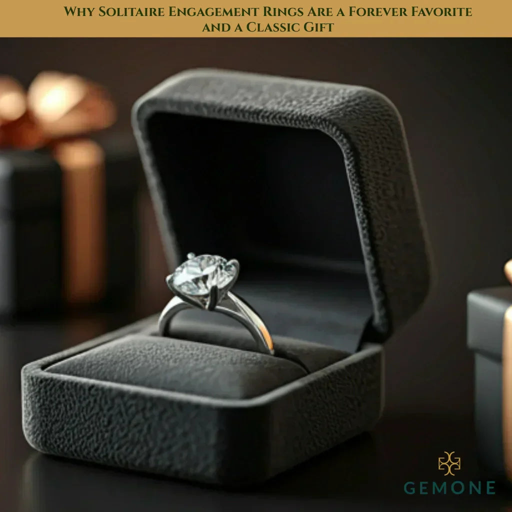 Why Solitaire Engagement Rings Are a Forever Favorite & Classic Gift