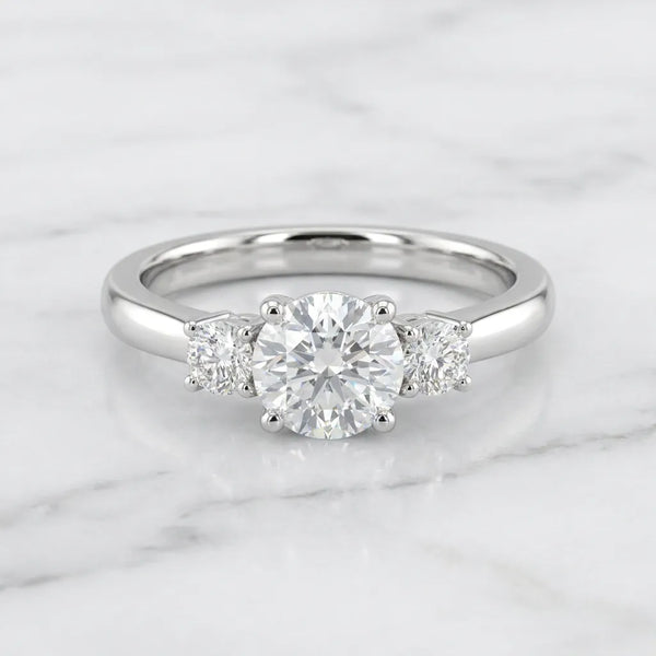 Three-Stone Diamond Ring