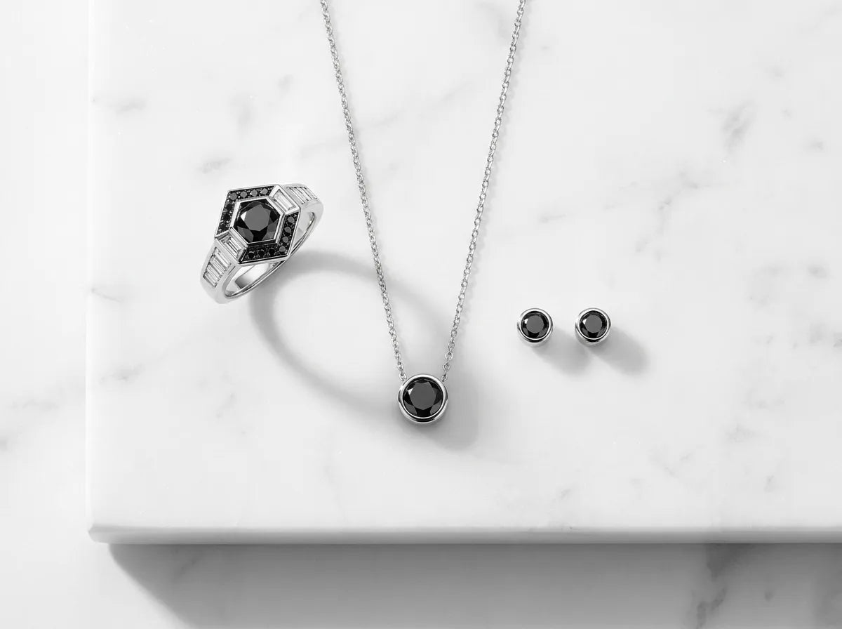 black diamond jewelry trend 2026