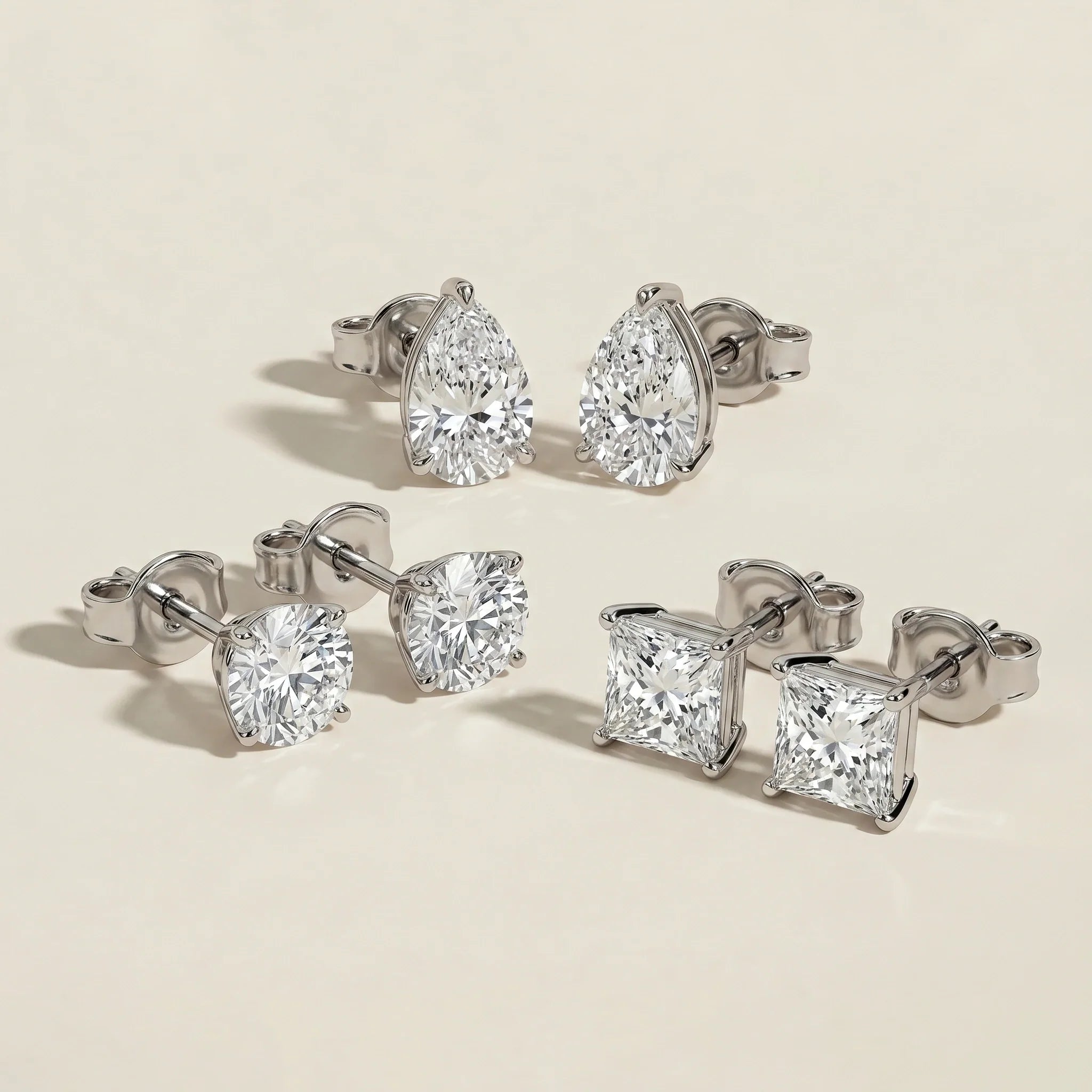Diamond Stud Earrings
