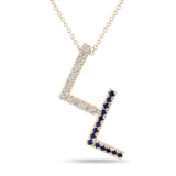 0.53 Carat Round Cut Prong Set Lab Diamond Pendant
