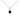 Front view of 0.35 Ct Natural black diamond pendant in white gold.