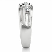 0.50 Carat 7 Stone Channel Setting Lab Diamond Ring