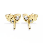 0.61 Carat Diamond Earrings Studs Marquise Design