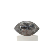 0.74 Carat Marquise Shape Salt and Pepper Diamond