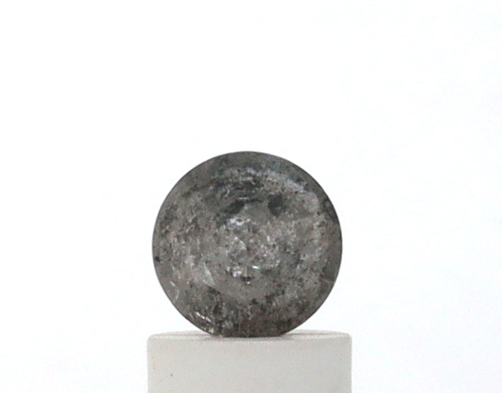 0.78 Carat Round Cut Salt & Pepper Diamond