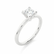 Princess Solitaire Lab Created Diamond Engagement Ring Solitaire Engagement Rings