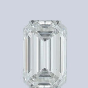 0.80 Carat Emerald Shape Synthetic Diamond