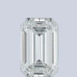 0.80 Carat Emerald Shape Synthetic Diamond