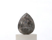 0.83 Carat Pear Shape Salt and Pepper Diamond