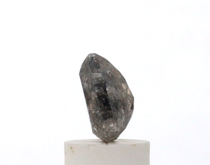 0.83 Carat Pear Shape Salt and Pepper Diamond