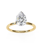 1 Ct Pear Shape Solitaire Lab Diamond Engagement Ring (Copy) dont buy this product