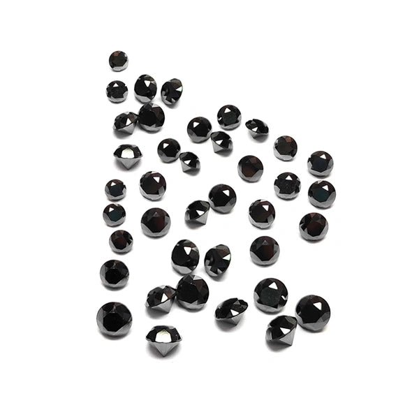 1 Ct Calibrated Natural Black Diamonds Lot