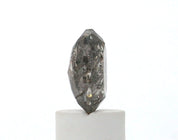 1.05 Carat Oval Cut Salt and Pepper Diamond