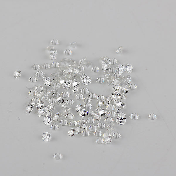 1 Carat VS1/2 G/H Color Round Cut Melee Diamonds Lot