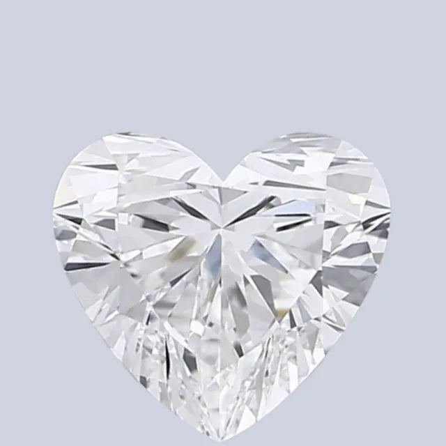 1 Carat Heart Cut Loose Lab Grown Diamond