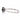Side view of a minimalist solitaire ring featuring a round black diamond set in a white metal band with delicate prongs.