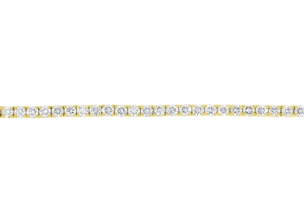 2.87 Ct Round Cut Prong Setting Diamond Tennis Bracelet