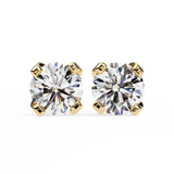 2.60 Ct Round Lab Created Diamond Stud Earrings