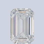 4 Ct Wt Emerald Cut Synthetic Diamond