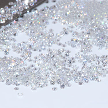 H Color Round Brilliant Cut Diamonds Lot