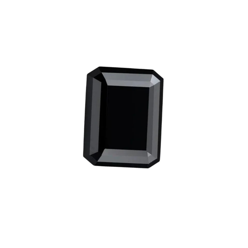 7 X 5 Mm Emerald Shape Black Diamond Black Diamonds