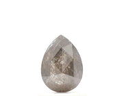 0.80 Carat Pear Shape Salt and Pepper Diamond