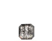 0.50 Carat Radiant Cut Salt And Pepper Diamond