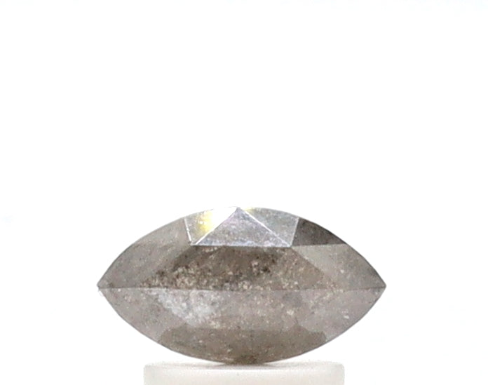 0.80 ct Marquise Cut Salt and Pepper Diamond