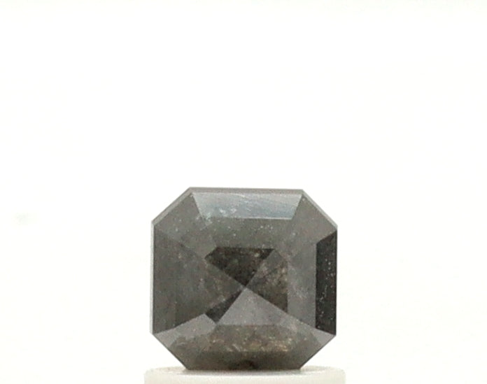 1.35 Ct Radiant Cut Salt and Pepper Diamond