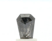 0.85 Carat Coffin Shape Salt and Pepper Diamond