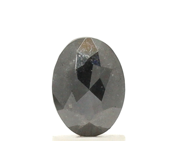 1.78 Ct Oval Cut Salt and Pepper Diamond
