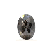 1.057 Ct Oval Cut Salt and Pepper Diamond