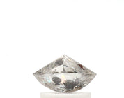0.50 Carat Geometric Shape Salt and Pepper Diamond