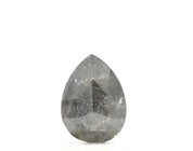 0.50 Carat Pear Cut Salt and Pepper Diamond