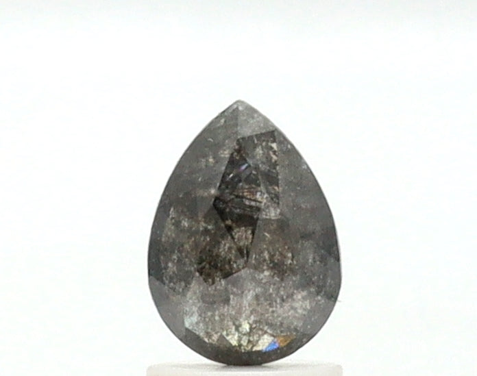 1 Ct Pear Shape Salt and Pepper Diamond