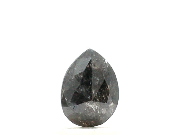 0.50 Carat Pear Shape Salt and Pepper Diamond