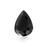 0.50 Ct Pear Cut Diamond Black Diamond Stone