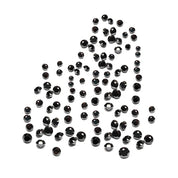 1 MM To 1.30 MM Lot Calibrated Black Diamonds