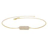 0.55 Ct Round Cut Bar Setting Diamond Bracelet