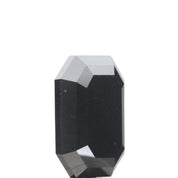 9 X 7 Mm Emerald Cut Natural Black Diamond