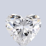 0.50 Ct Heart Shaped Lab Created Diamond