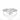 1.50 Ct Round Shaped Solitaire 6 Claw With Accent Moissanite Ring In White Gold