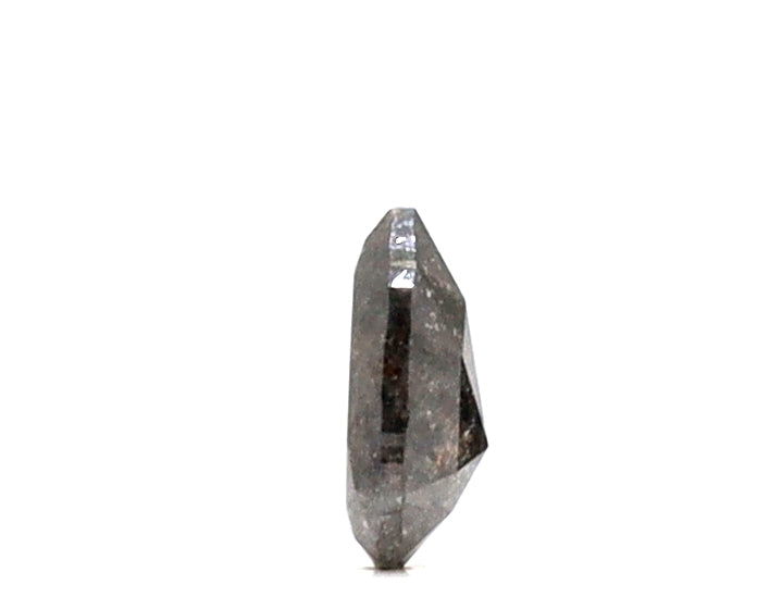 0.70 ct Pear Shape Salt and Pepper Diamond