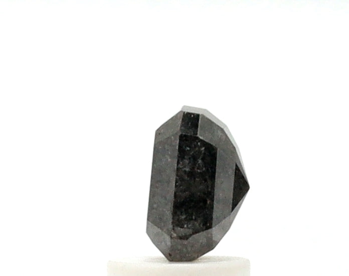 1.43 Ct Radiant Cut Salt and Pepper Diamond