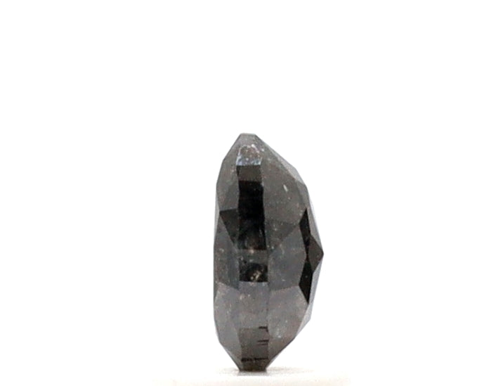 1.057 Ct Oval Cut Salt and Pepper Diamond