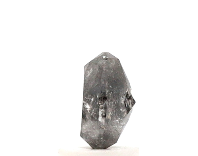 1.42 Ct Oval Cut Salt And Pepper Diamond